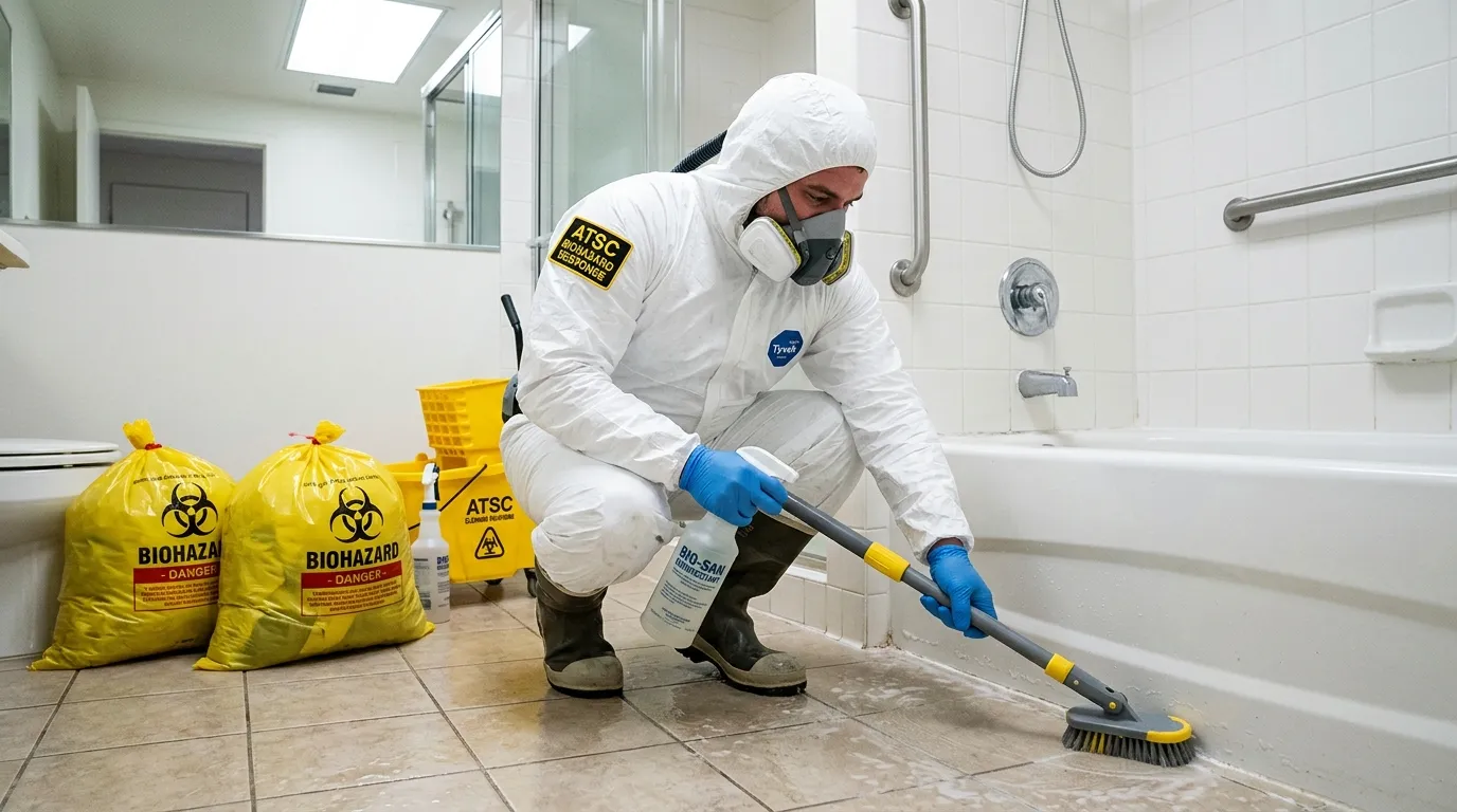 Decontamination equipment deployed for Blood Cleanup in Sanford